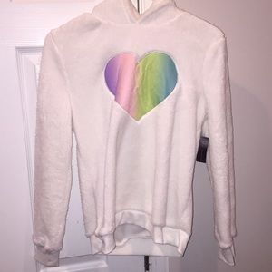 Brand new unicorn fleece hoodie